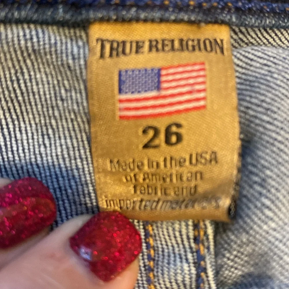 True Religion Cora Mid Rise Straight Jeans - Picture 2 of 8